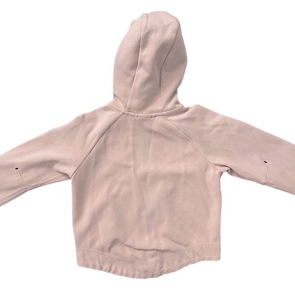 Nike Girls Tech Fleece Full-Zip Hoodie Pink Oxford Black Size Small CZ2570-601 - Picture 10 of 16